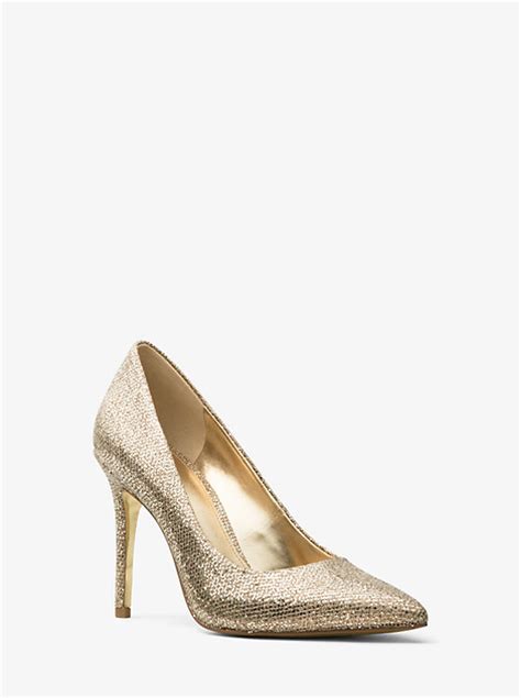 claire glitter mesh pump michael kors pinterest|Michael Kors Claire Chain.